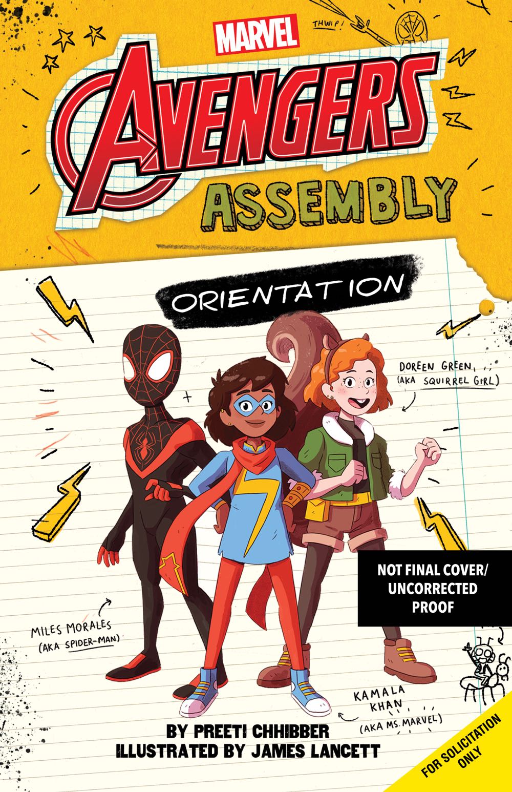 Avengers Assembly - Preeti Chhibber book collectible [Barcode 9781338716016] - Main Image 1
