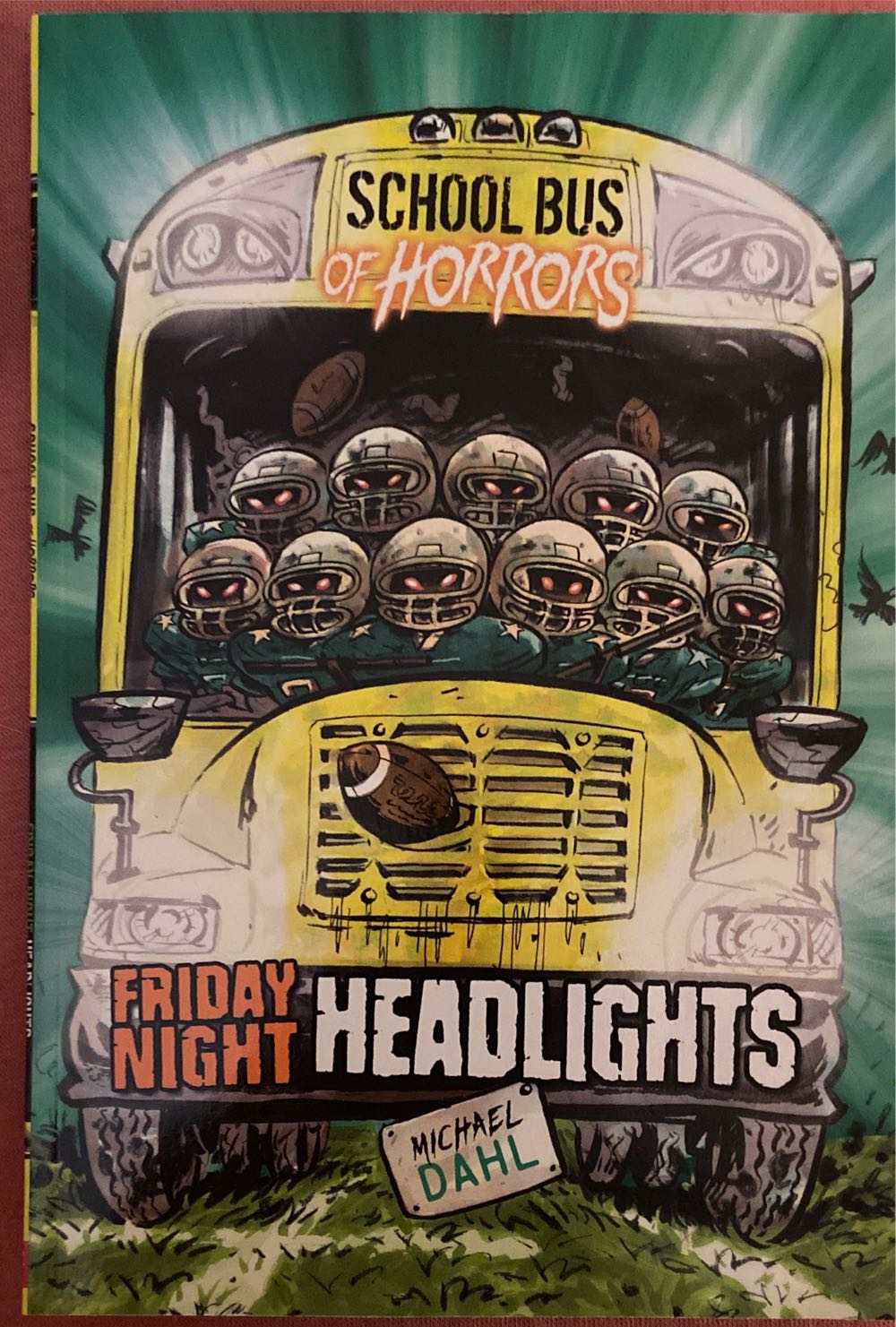 Friday Night Headlights - Michael Dahl book collectible [Barcode 9781338655582] - Main Image 1
