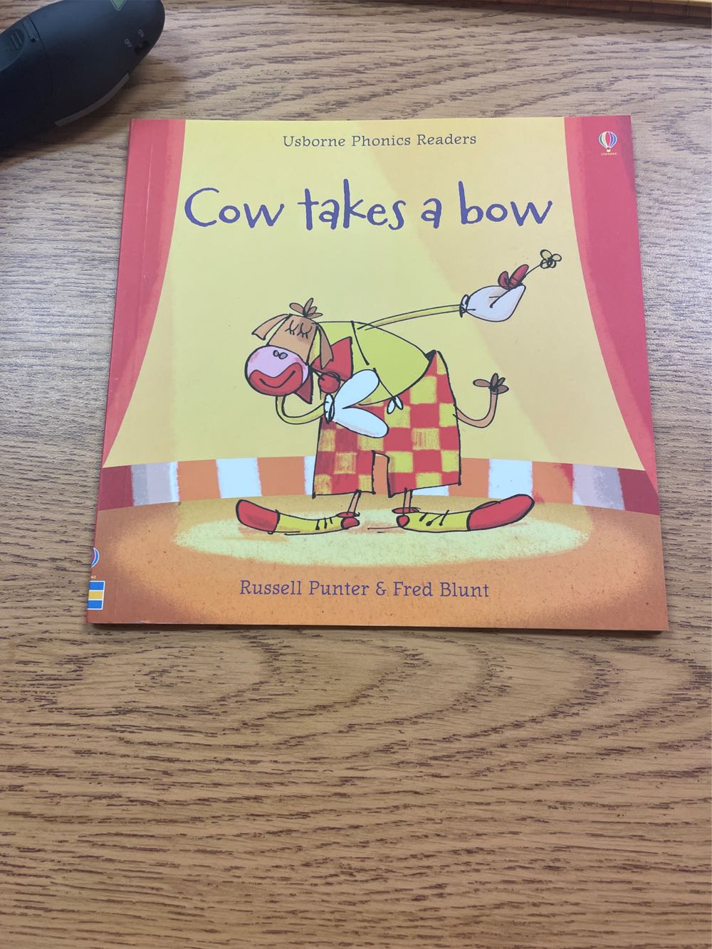 Cow Takes a Bow