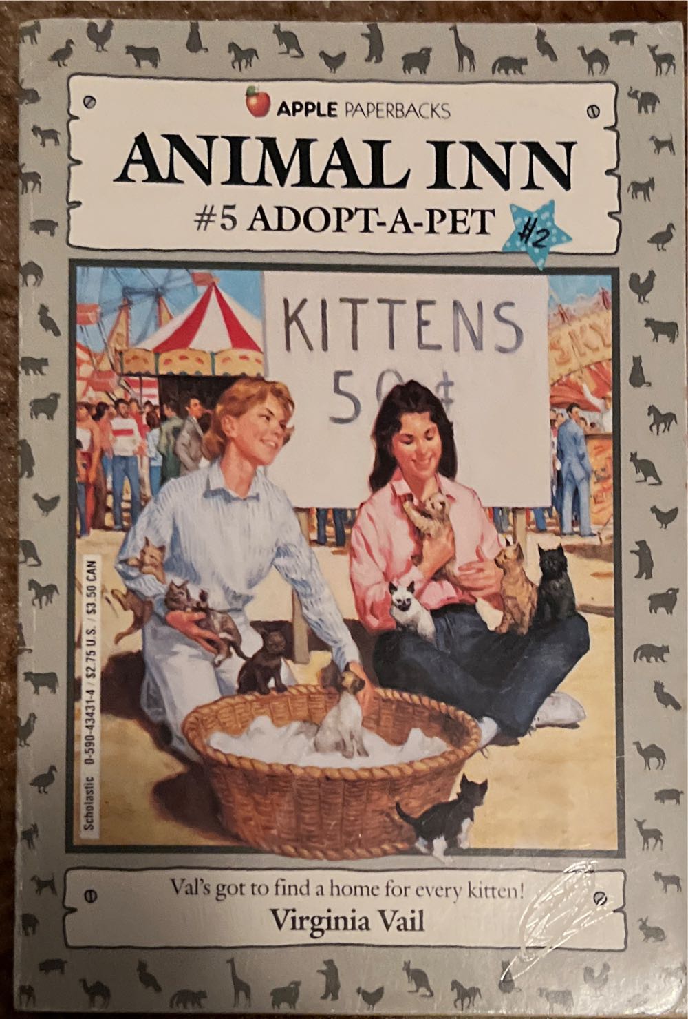 Adopt-A-Pet (Selling) - Virginia Vail (Scholastic Paperbacks) book collectible [Barcode 9780590434317] - Main Image 1