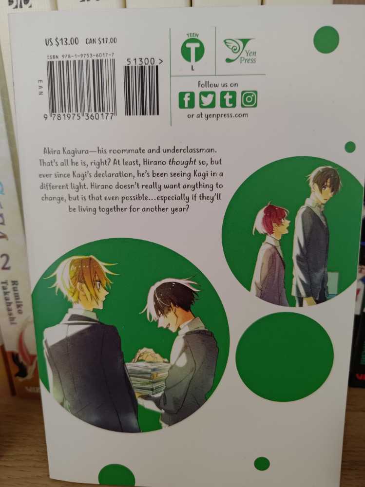 Hirano and Kagiura Vol. 3 - Shou Harusono (Yen Press - Paperback) book collectible [Barcode 9781975360177] - Main Image 2