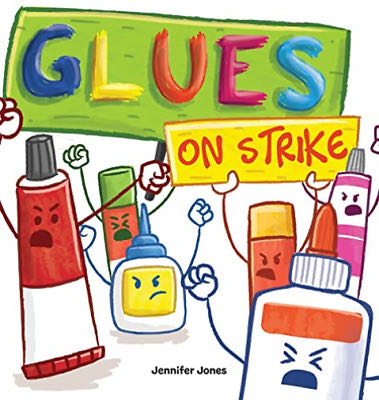 ✔️ Glues On Strike - Jennifer Jones (- Paperback) book collectible [Barcode 9781637313114] - Main Image 1