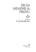 From Memphis & Peking; Poems