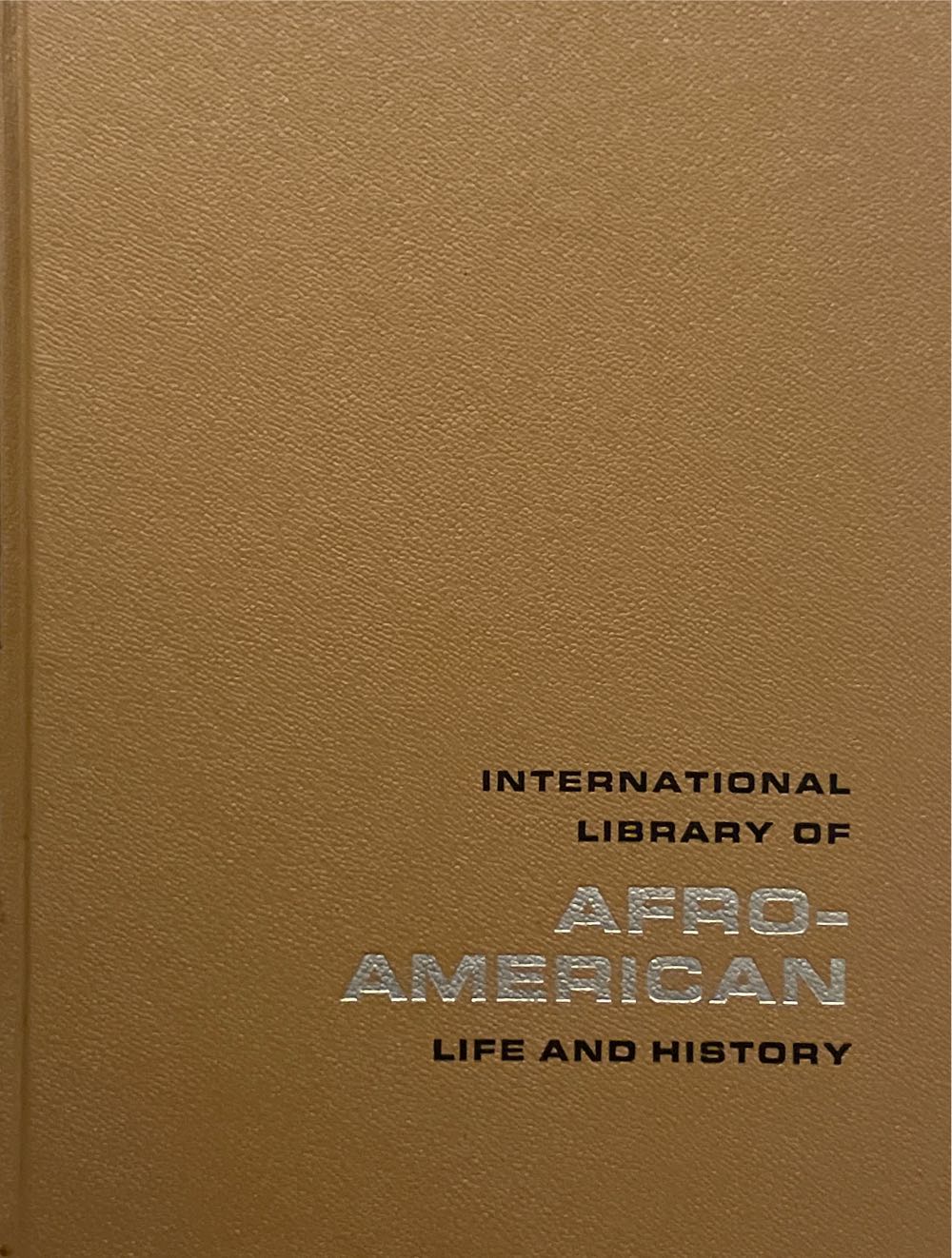 International library of Afro-American life and history