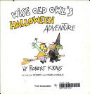 Wise Old Owl’s Halloween Adventure