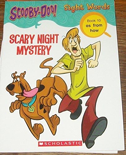 Scooby Doo Scary Night Mystery. Sight Words Book 10