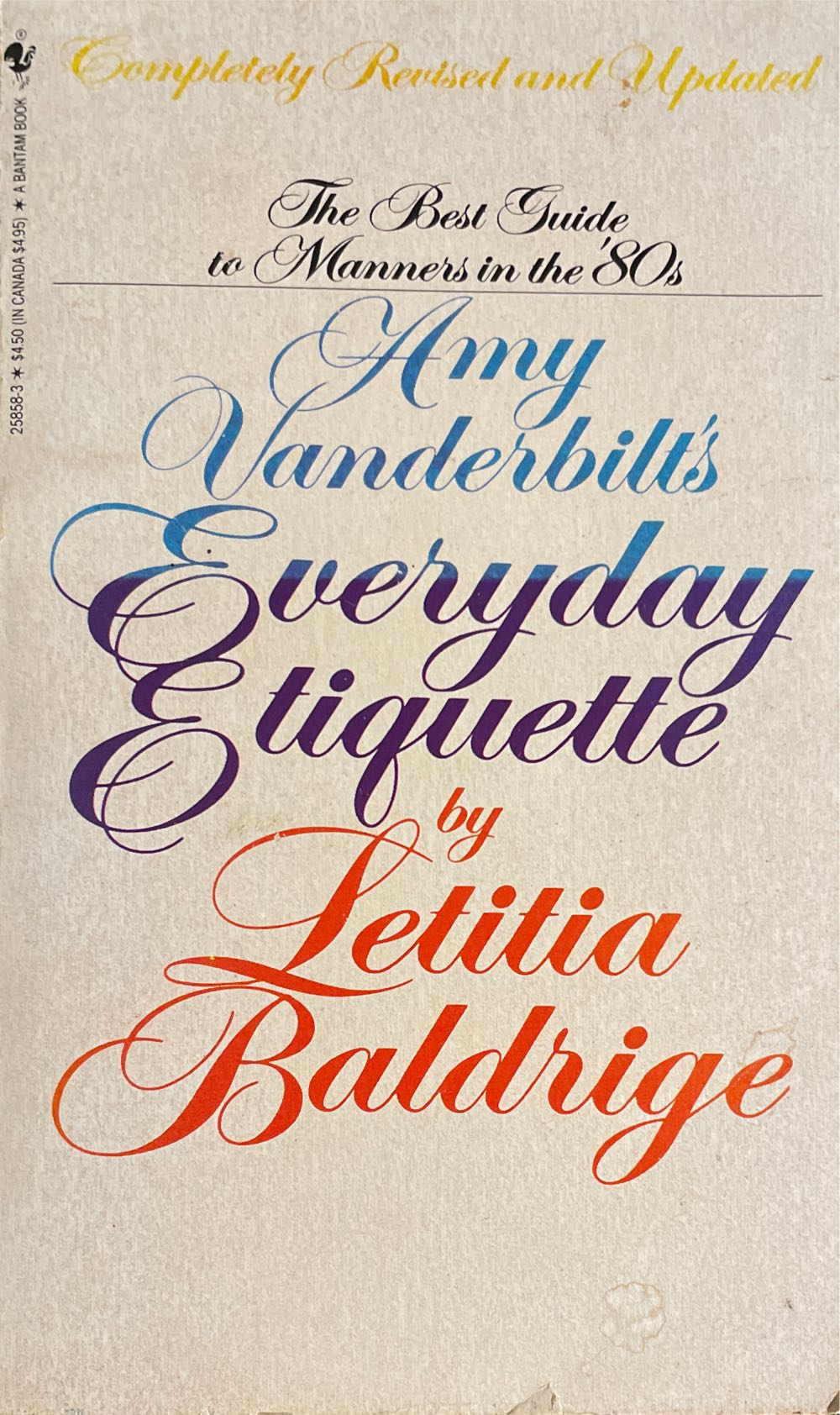Amy Vanderbilt’s Everyday Etiquette