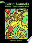 Celtic Animals Stained Glass Coloring Book
