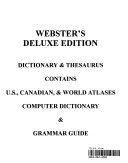 Webster’s Dictionary and Thesaurus