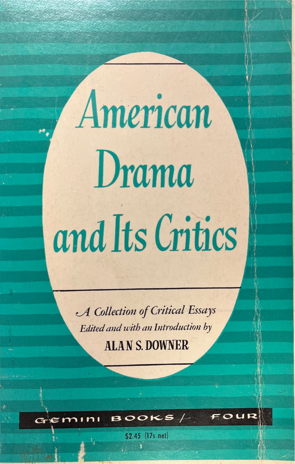 American Drama And Its Critics