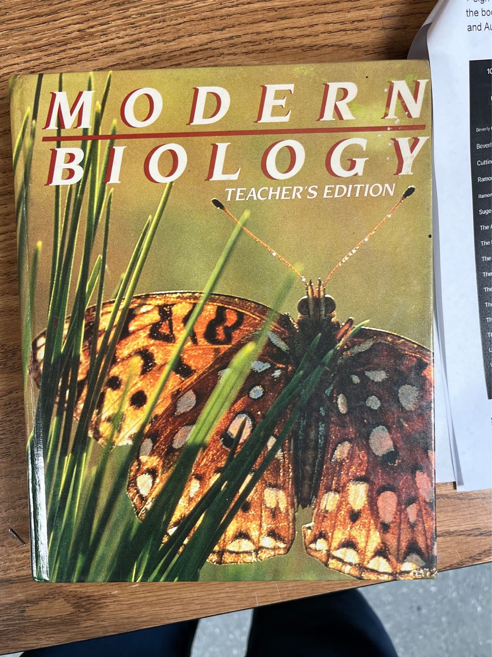Modern Biology