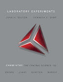 Laboratory Experiments for Chemistry