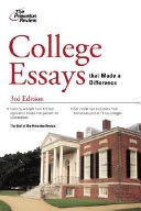 College Essays that Made a Difference