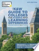 The KandW Guide to Colleges for Students with Learning Differences