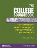 The College Sourcebook for Students with Learning and Developmental Differences