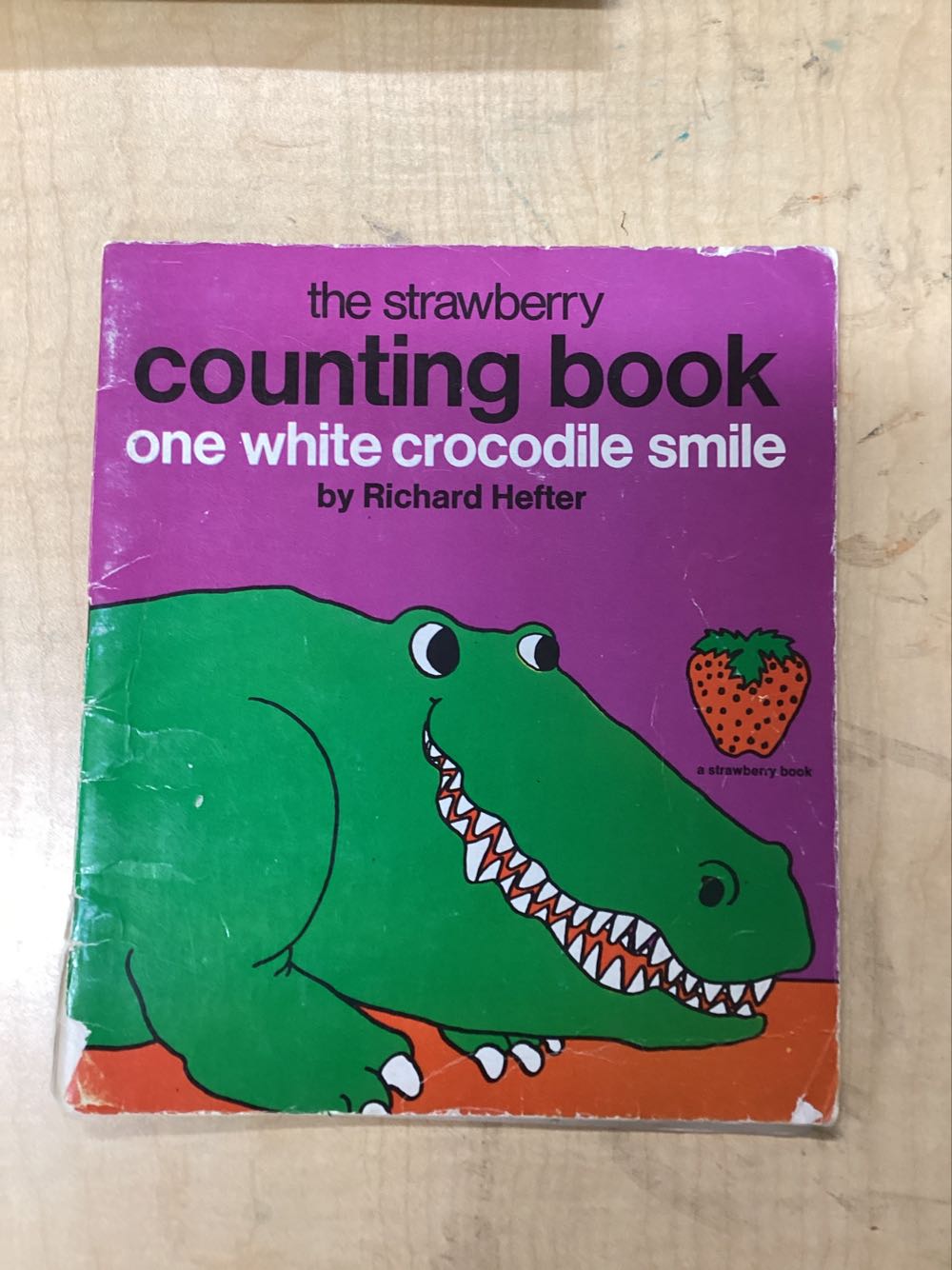 One White Crocodile Smile