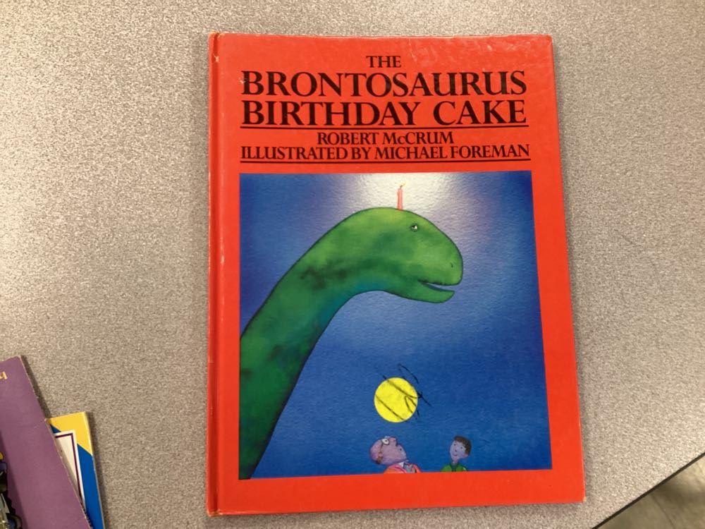 The Brontosaurus Birthday Cake