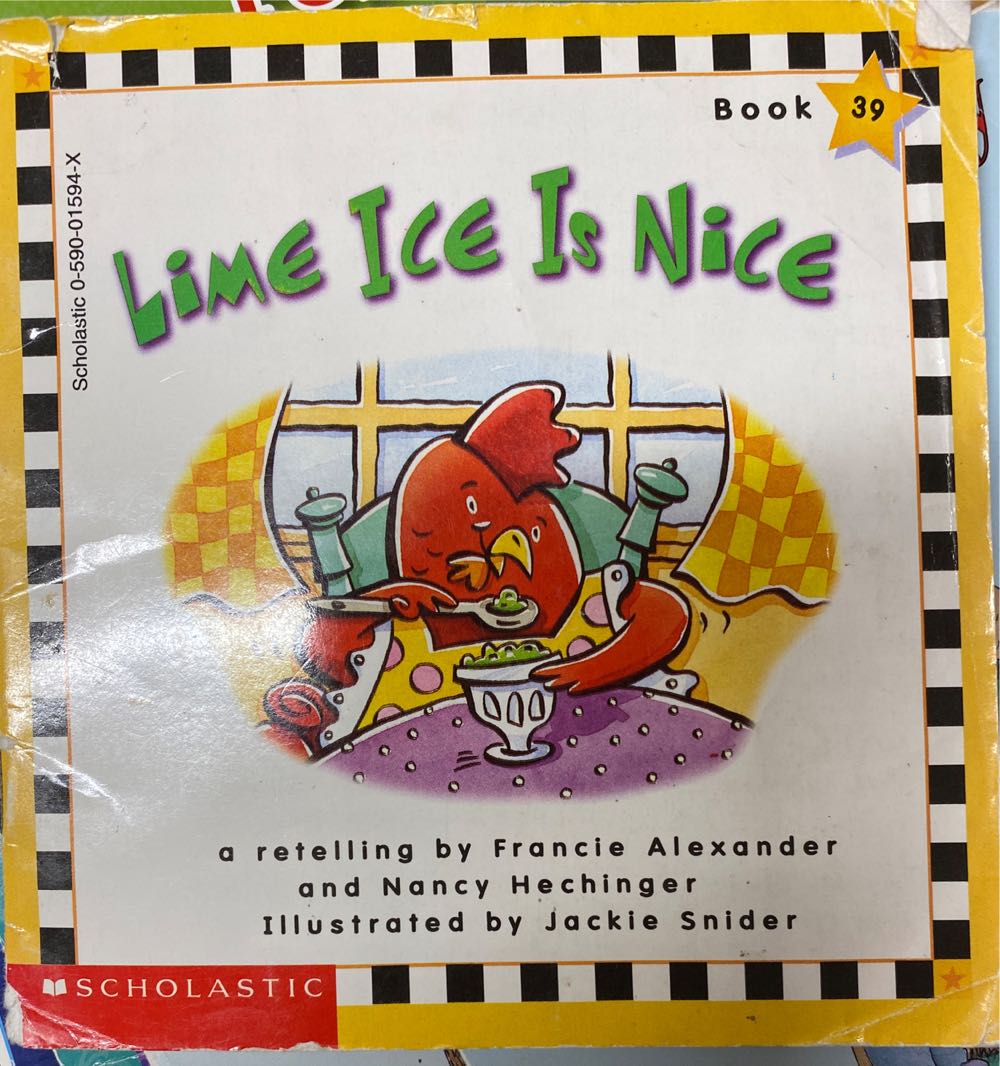 Scholastic Phonics Readers: Lime ice is nice