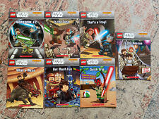 Lego Star Wars Scholastic Books Lot Of 7 Euc Mess Rescue Quick Trip Fun