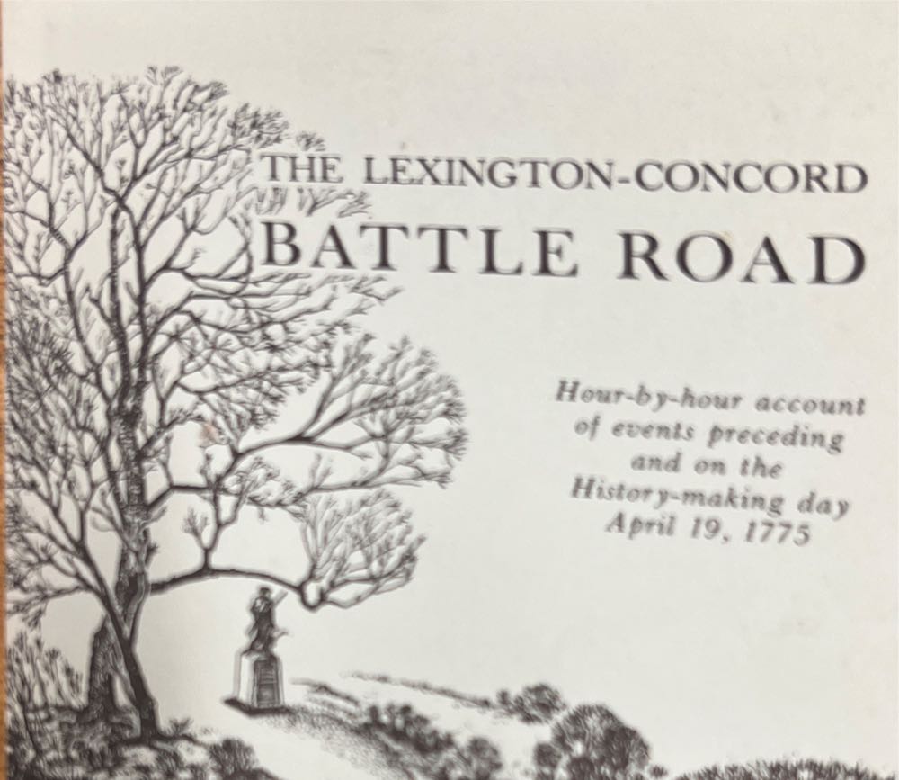 The Lexington Concord Battle Road