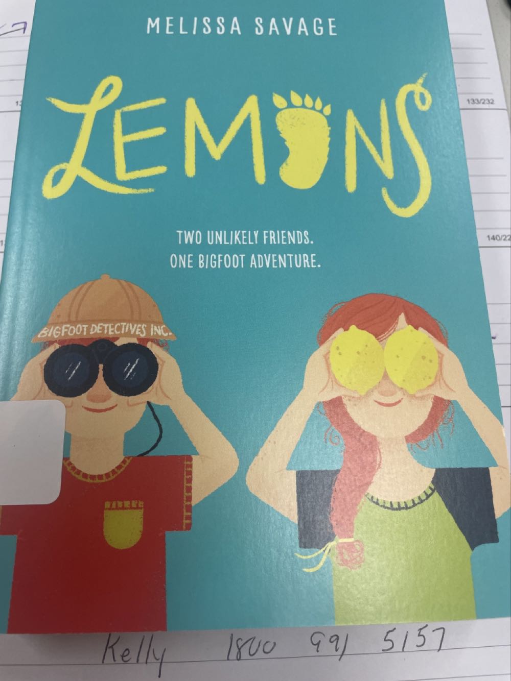 Lemons - Melissa D. Savage book collectible [Barcode 9781338324143] - Main Image 1