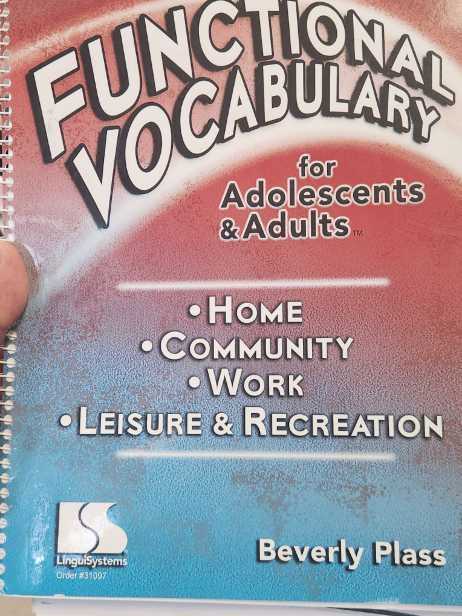 Function Of Vocabulary For Adolescent Adults 