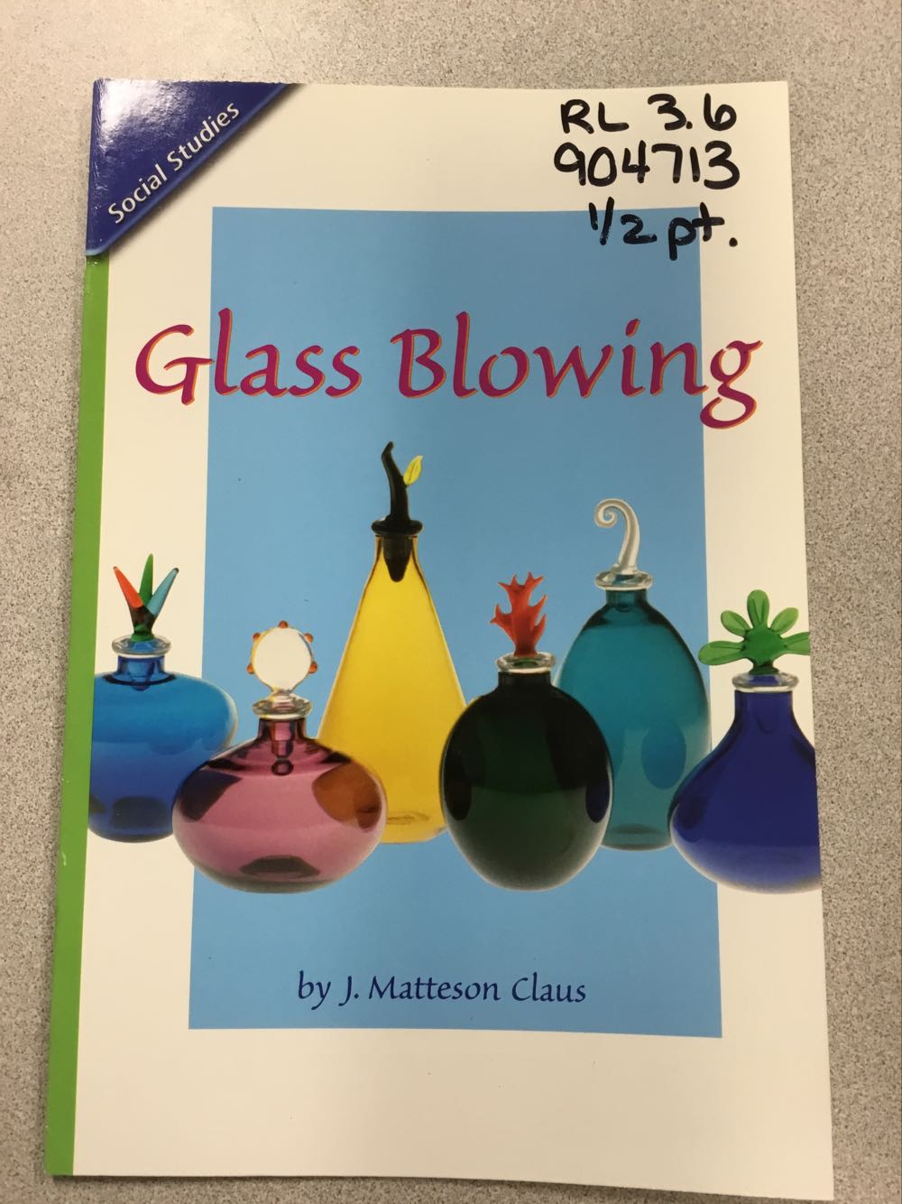 Reading 2007 Leveled Reader Grade 3 Unit 6 Lesson 5 Below-Level Below-Level