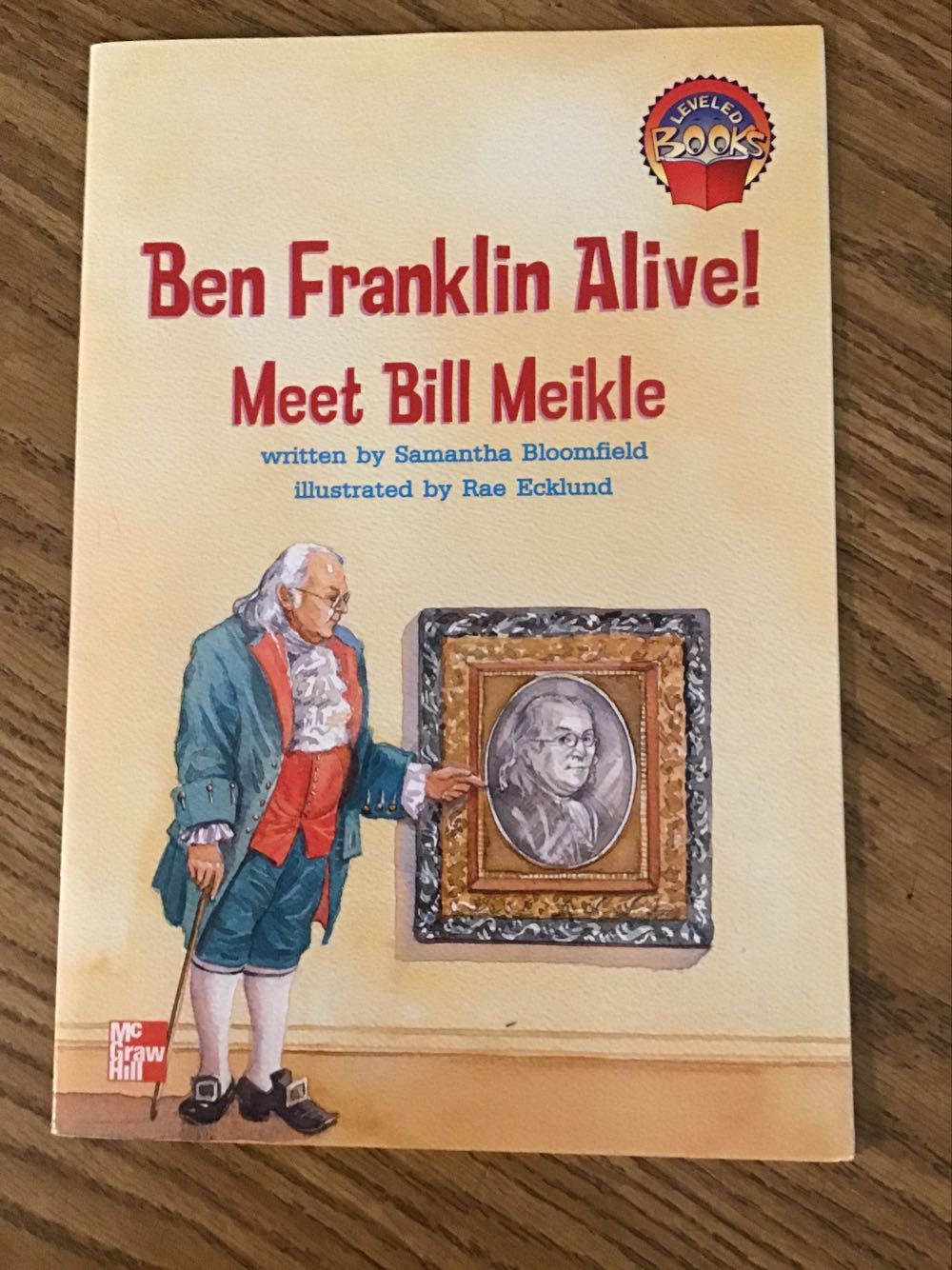 Ben Franklin Alive! - Samantha Bloomfield book collectible [Barcode 9780021851355] - Main Image 1