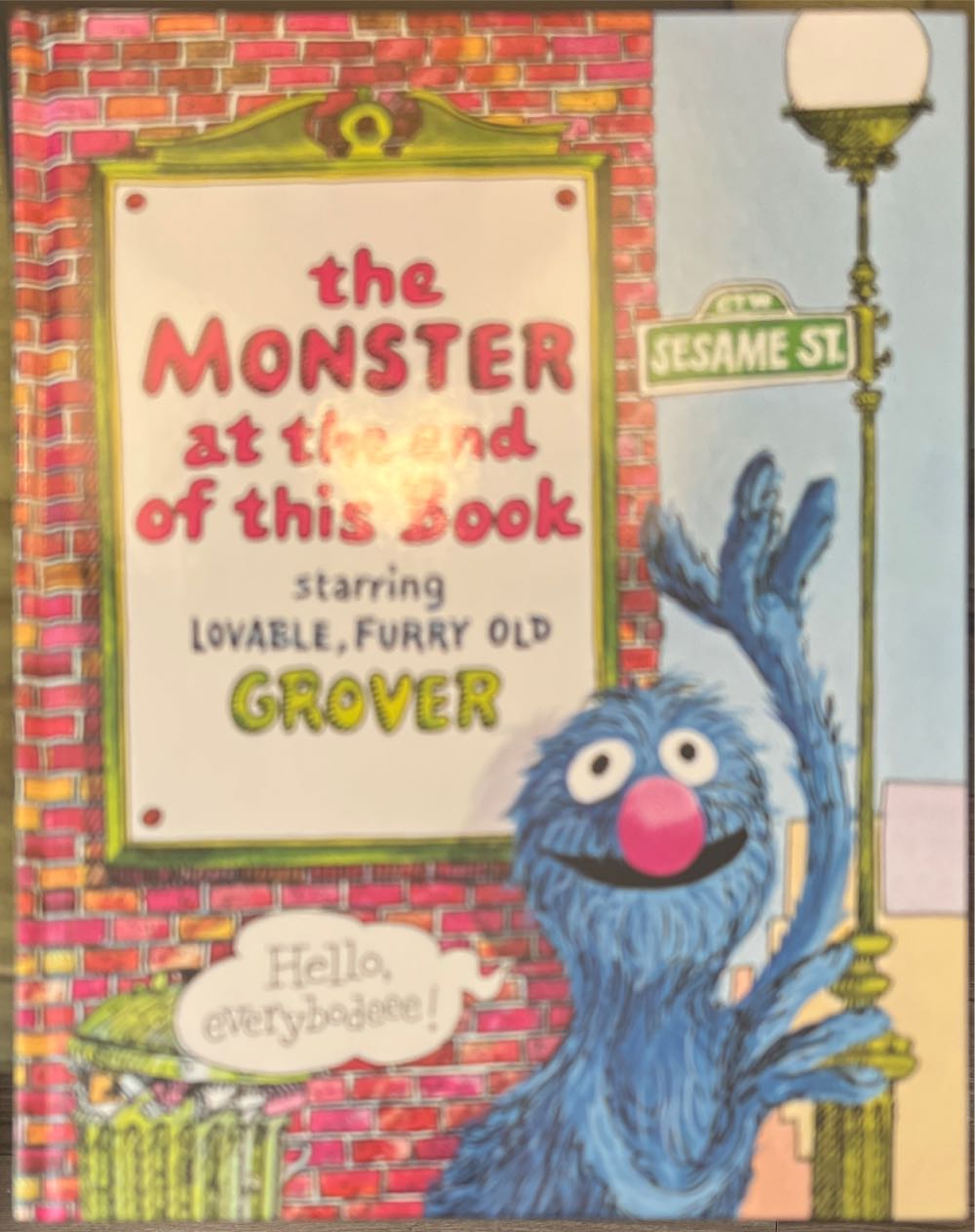 The Monster At The End Of This Book Starring Grover