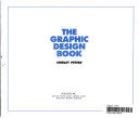 The Graphic Design Book