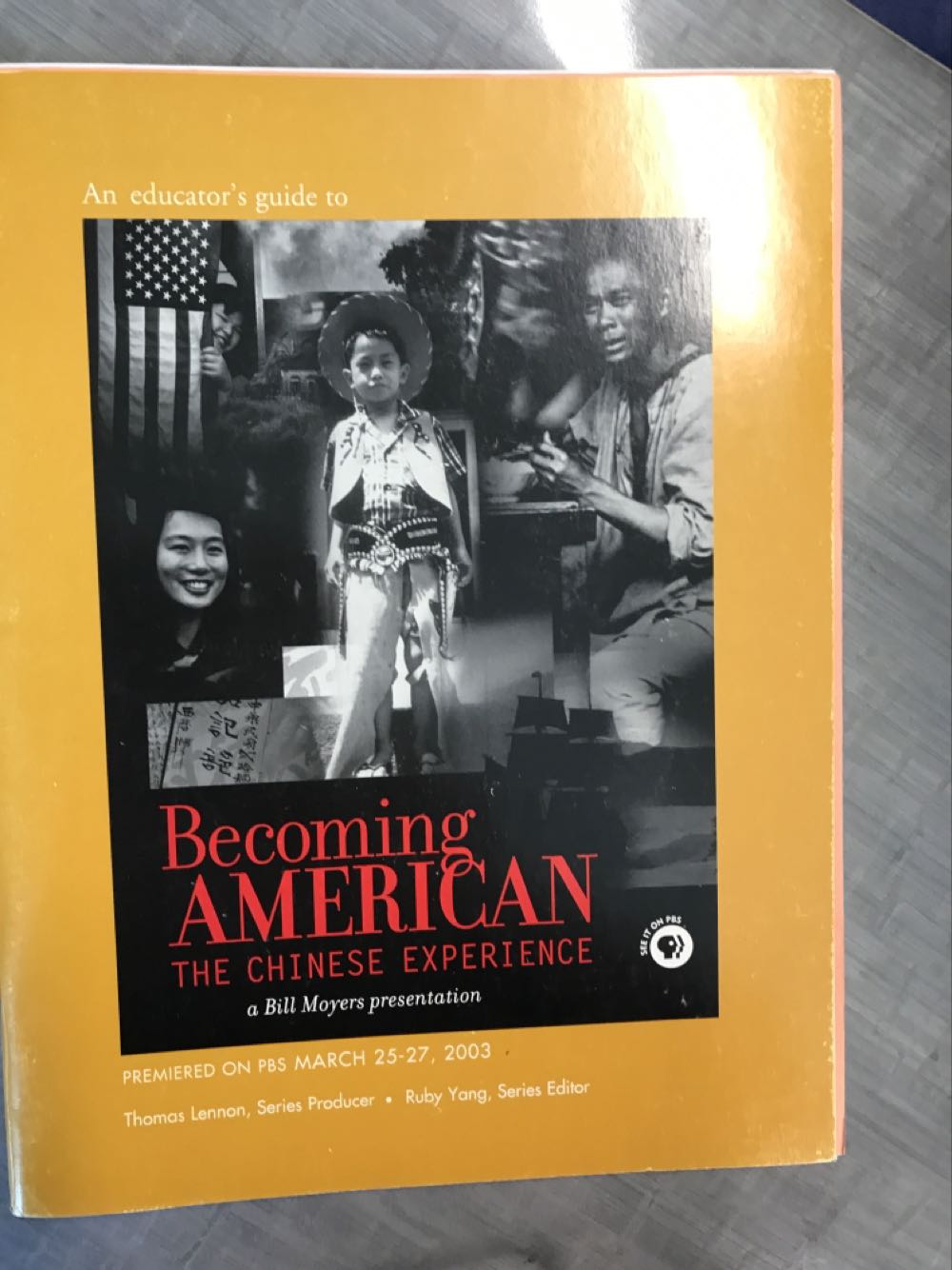 Becoming American The Chinese Experience - Bill Moyers (Facing History & Ourselves National) book collectible - Main Image 1
