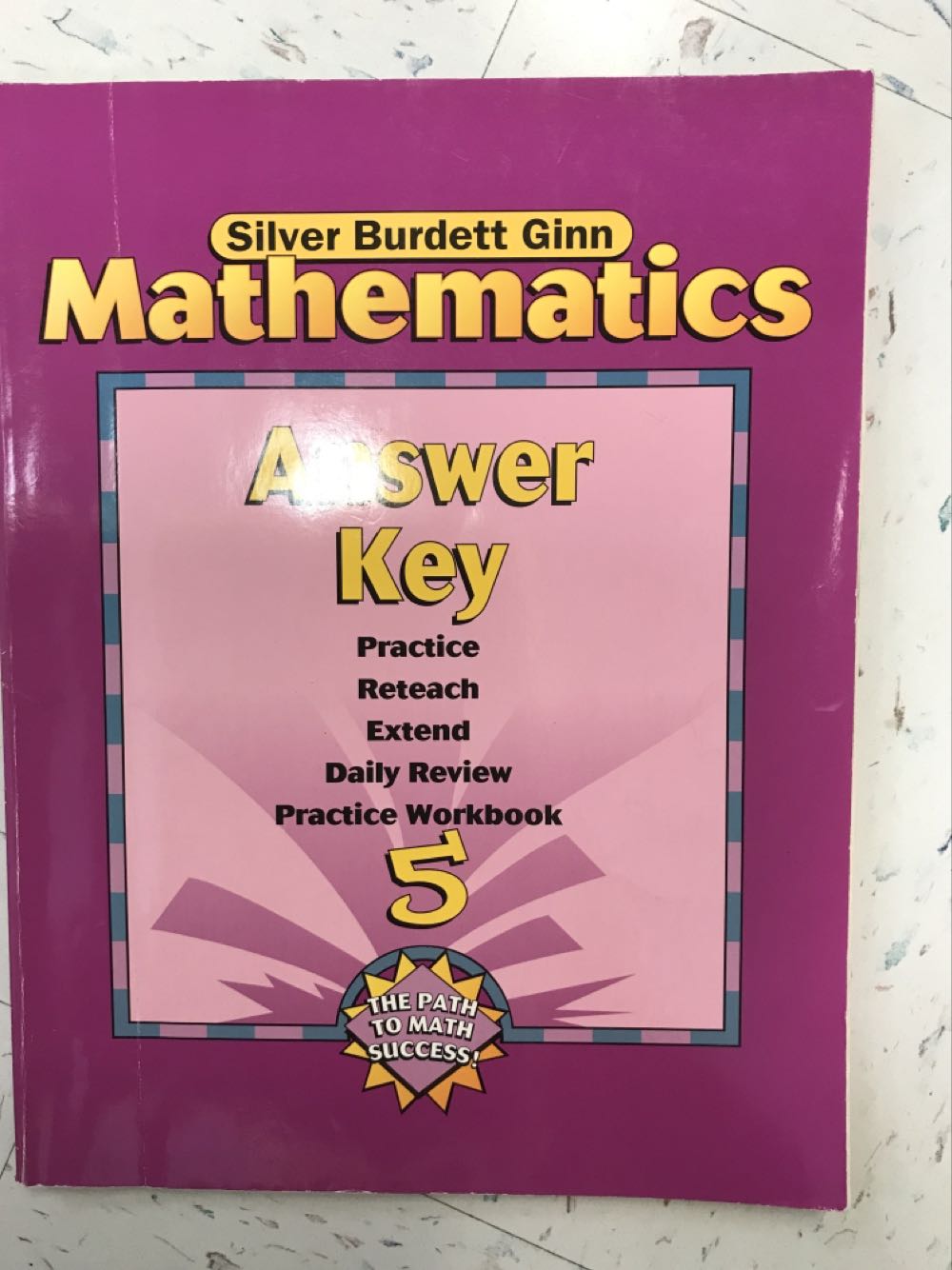 Silver Burdett Ginn Mathematics