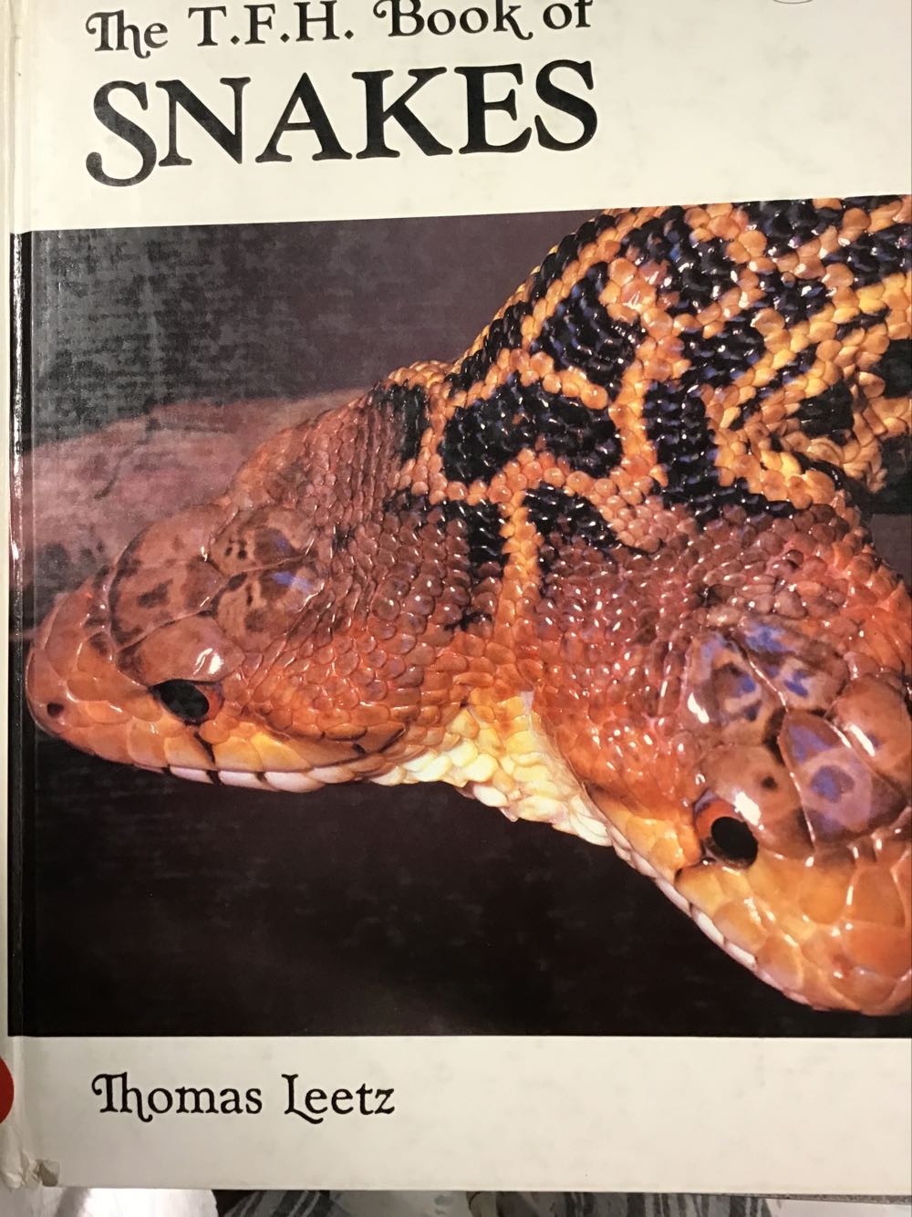 The T.F.H. Book of Snakes