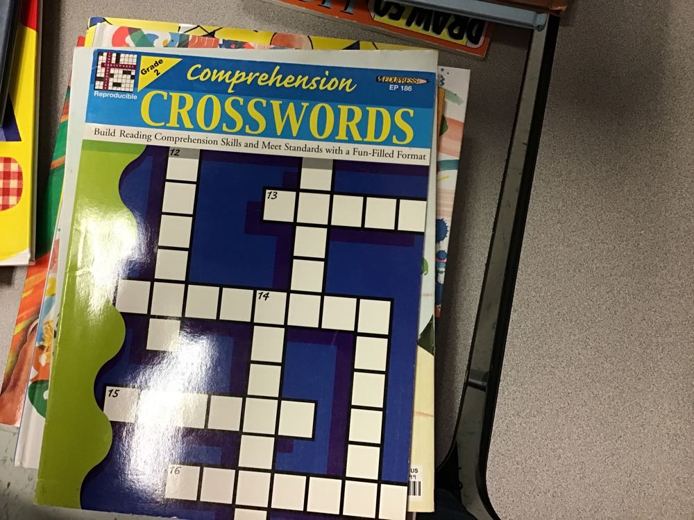 Comprehension Crosswords Grade 2