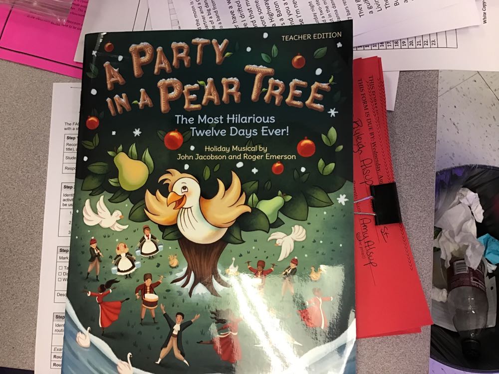 A Party In A Pear Tree By Emerson John Musicals