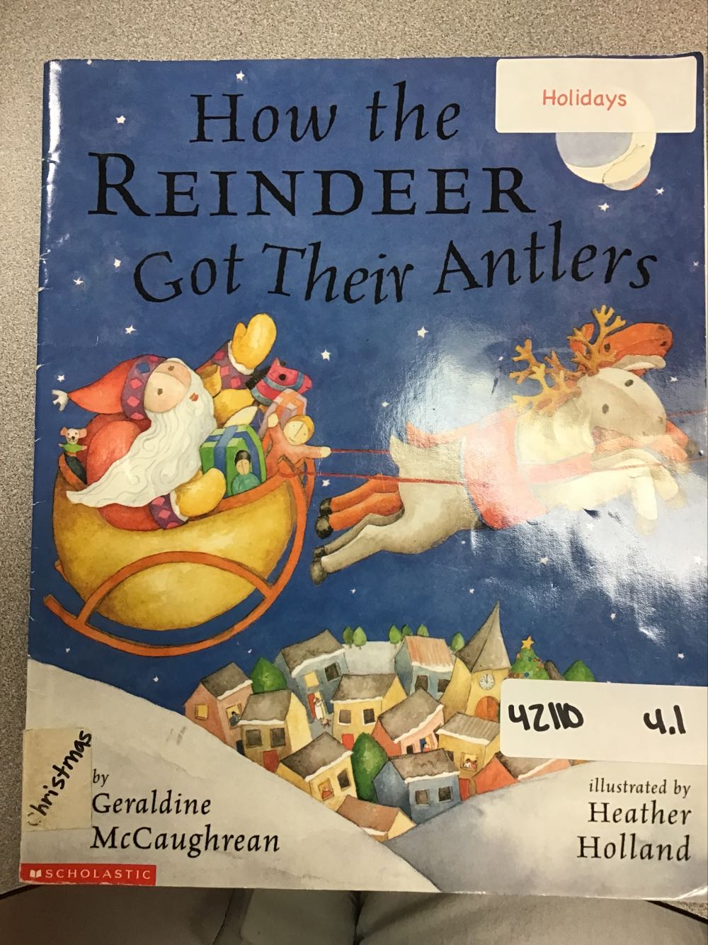 How The Reindeer Got Their Antlers
