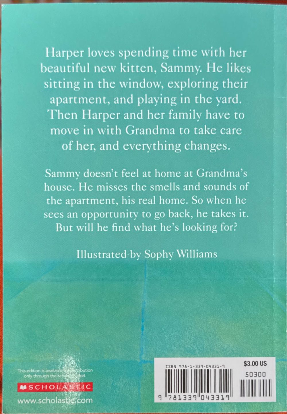 Pet Rescue Adventures: The Homesick Kitten - Holly Webb book collectible [Barcode 9781339043319] - Main Image 2