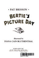 Bertie’s Picture Day