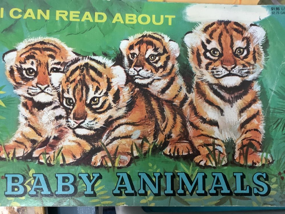 I Can Read About Baby Animals - Elizabeth Warren book collectible [Barcode 9780893750602] - Main Image 1