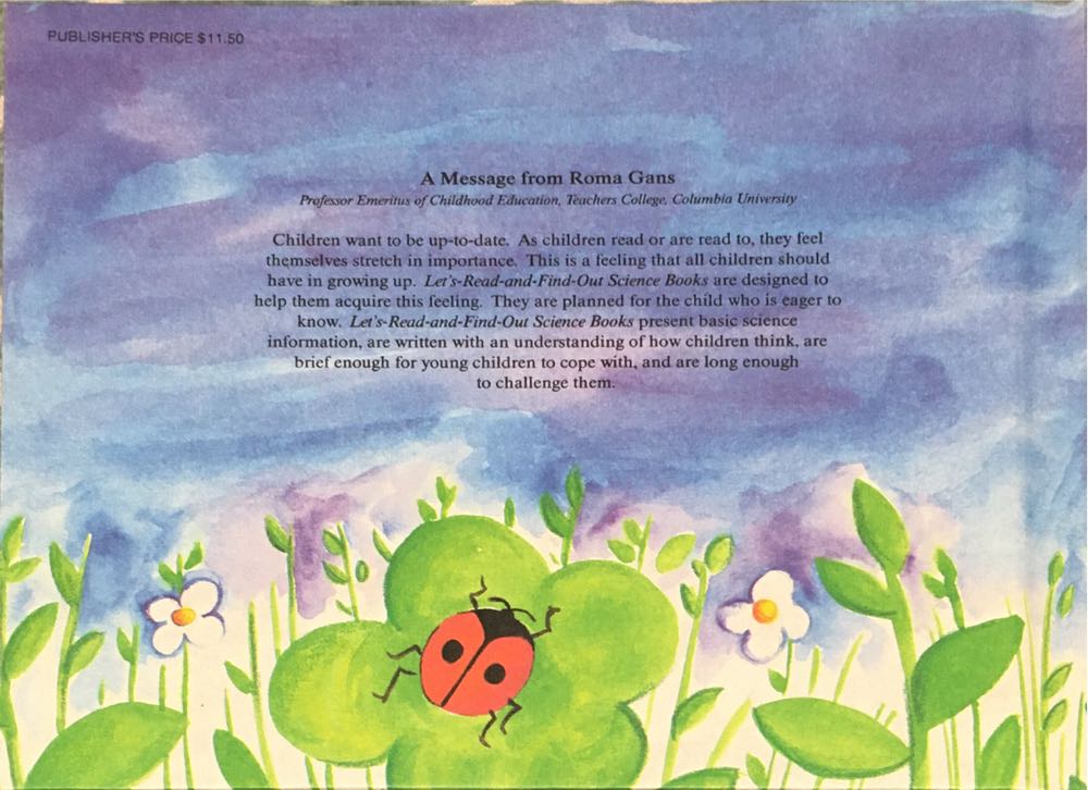 S: Ladybug, Ladybug, Fly Away Home - Judy Hawes (Harper & Row Publishers - Hardcover) book collectible - Main Image 2