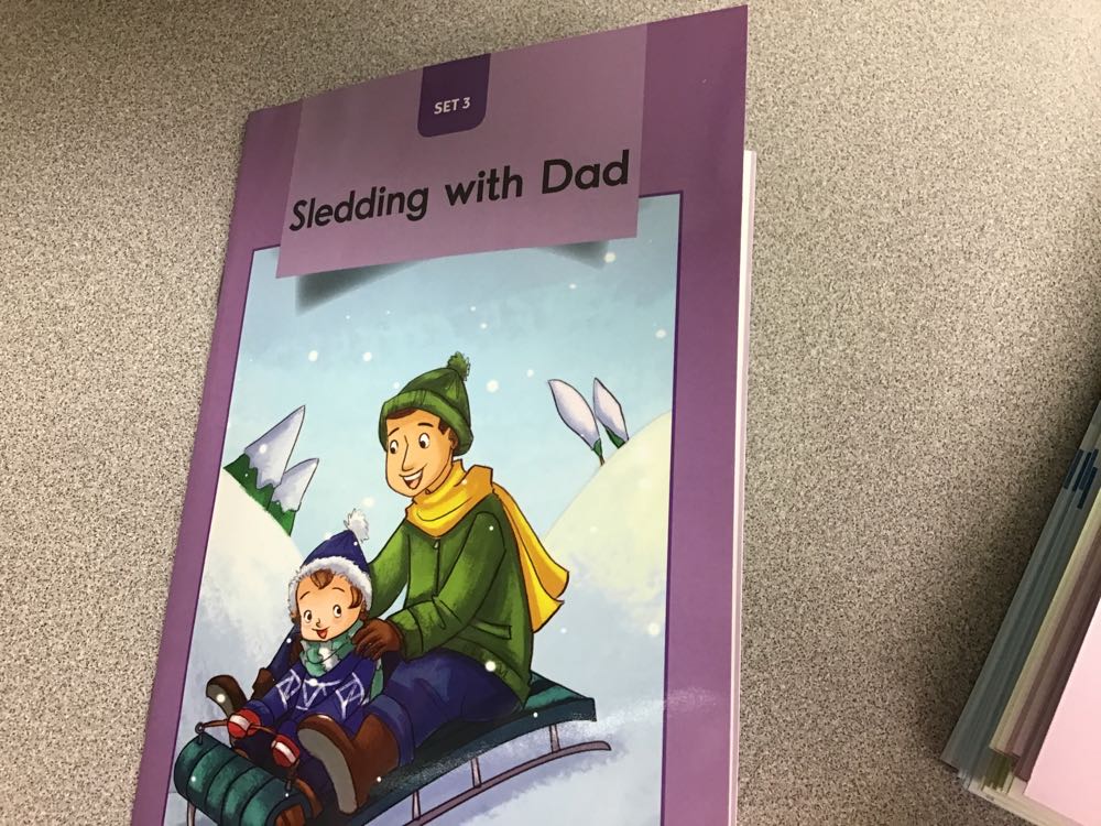 Sledding with Dad
