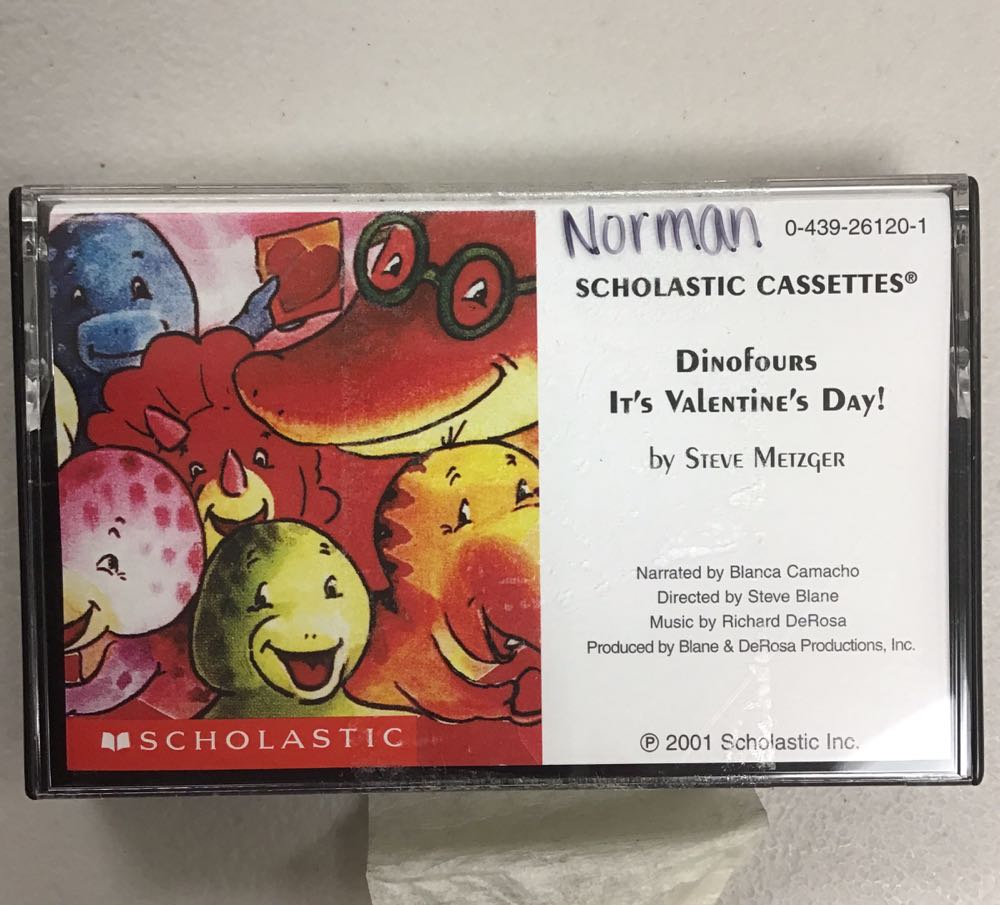 Dinofours; It’s Valentine’s Day Cassette