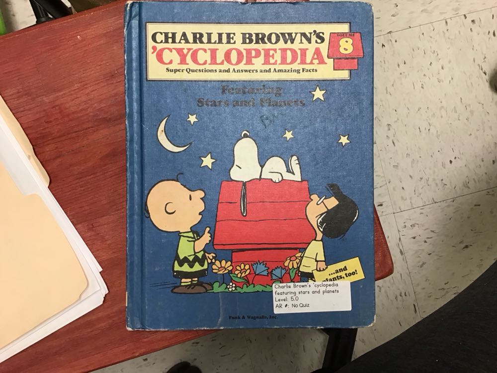 Charlie Brown’s ‘cyclopedia Volume 8