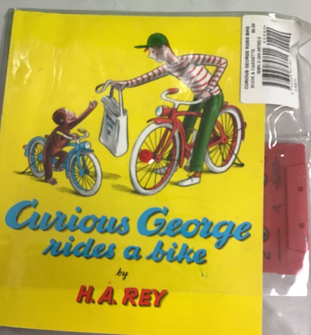 Curious George Riders a Bike(Carry Along)(Tape포함)