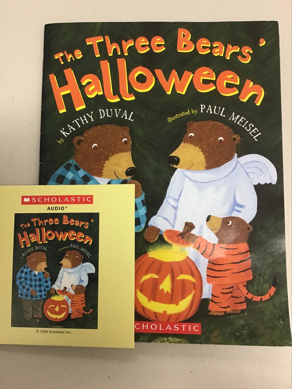 The Three Bears’ Halloween  Book & Audio