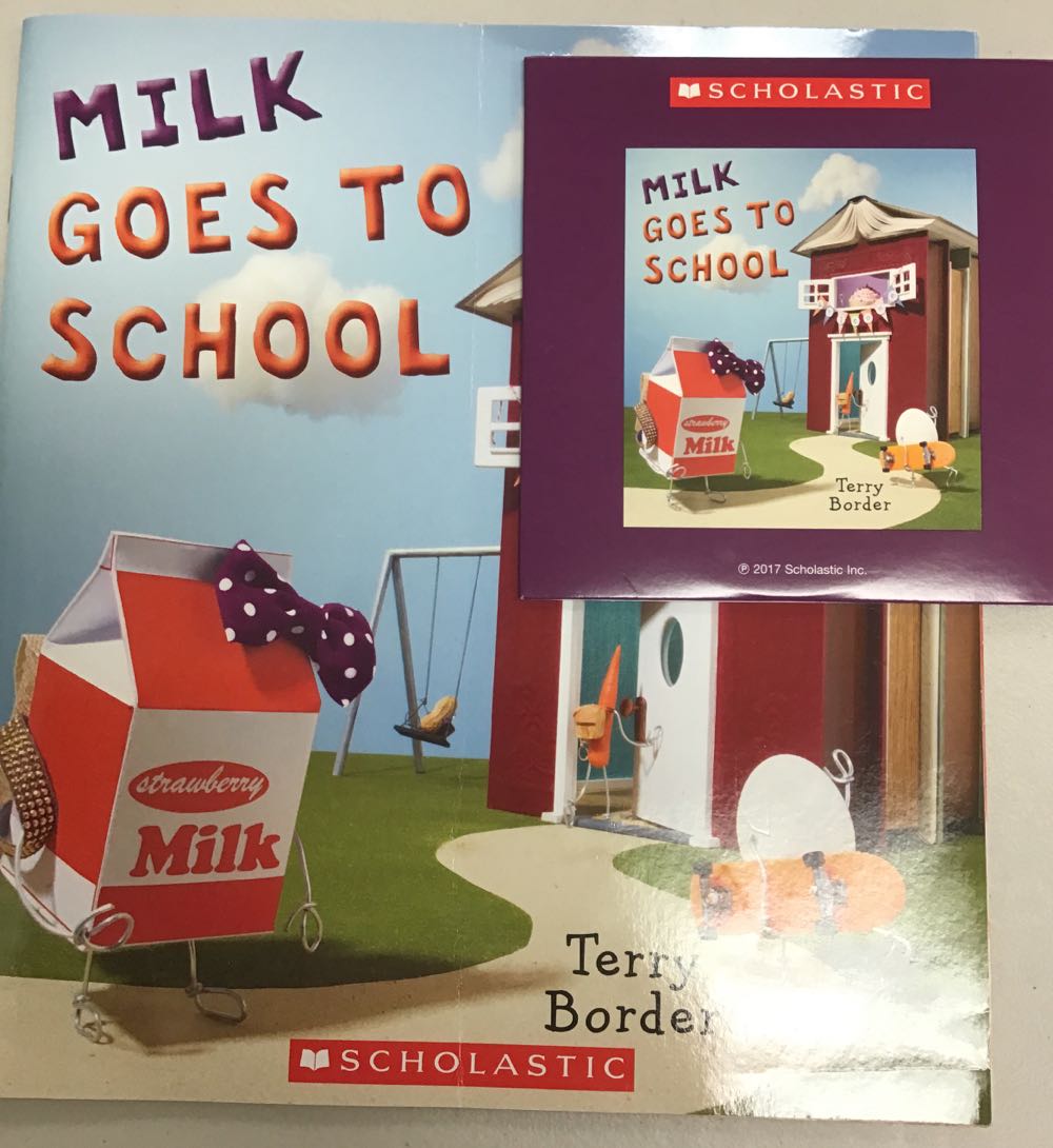 Milk Goes to School / Book & Audio