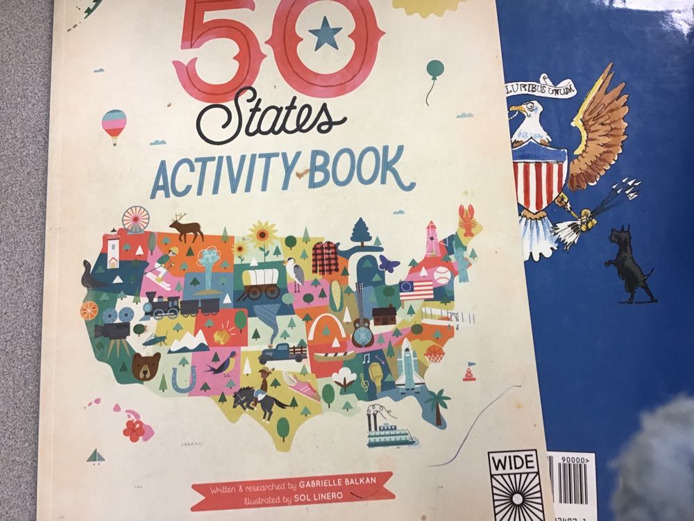 The 50 States: Activity Book - Custom