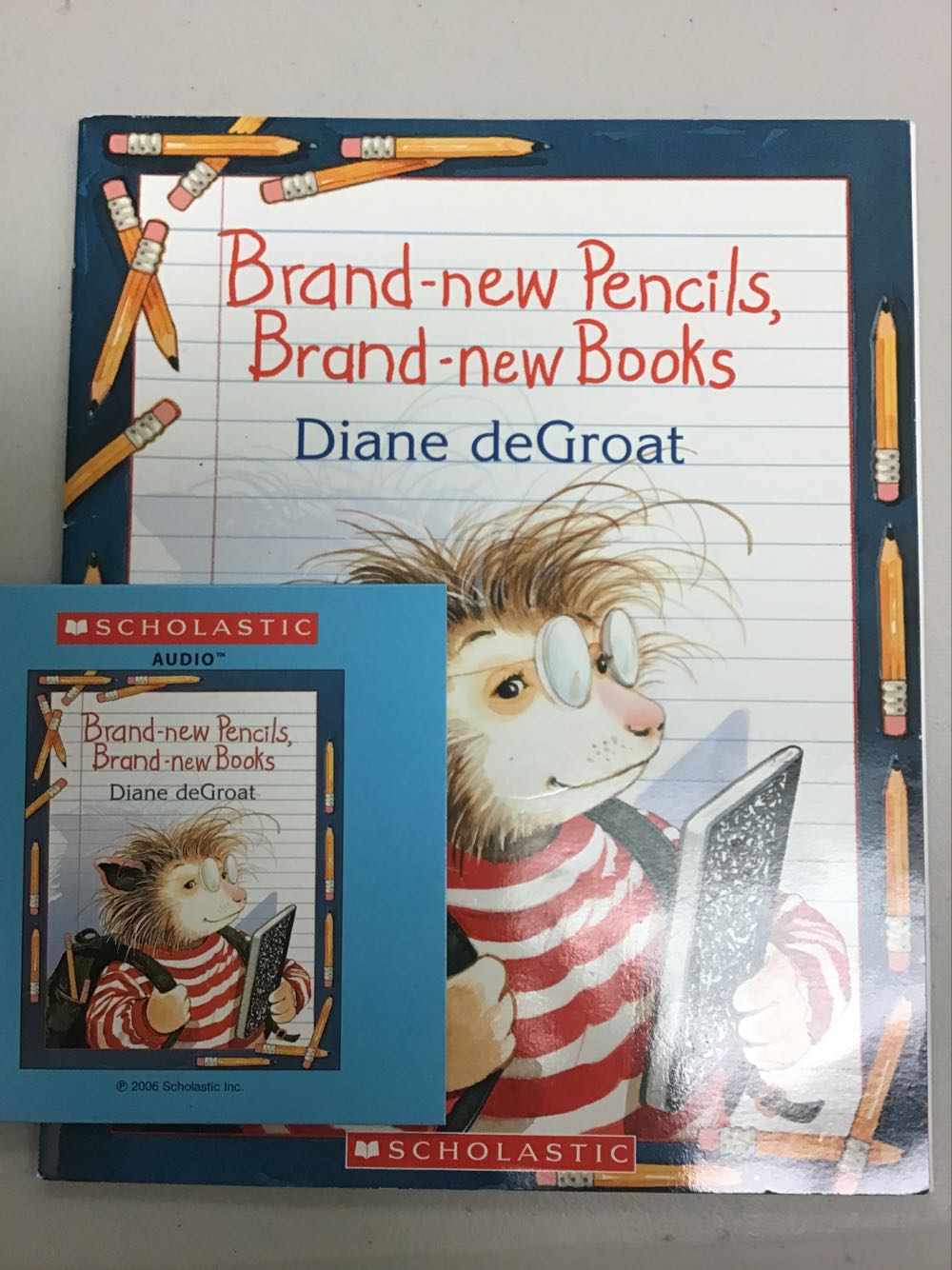 Brand New Pencils, Brand New Books   /Book & Audio