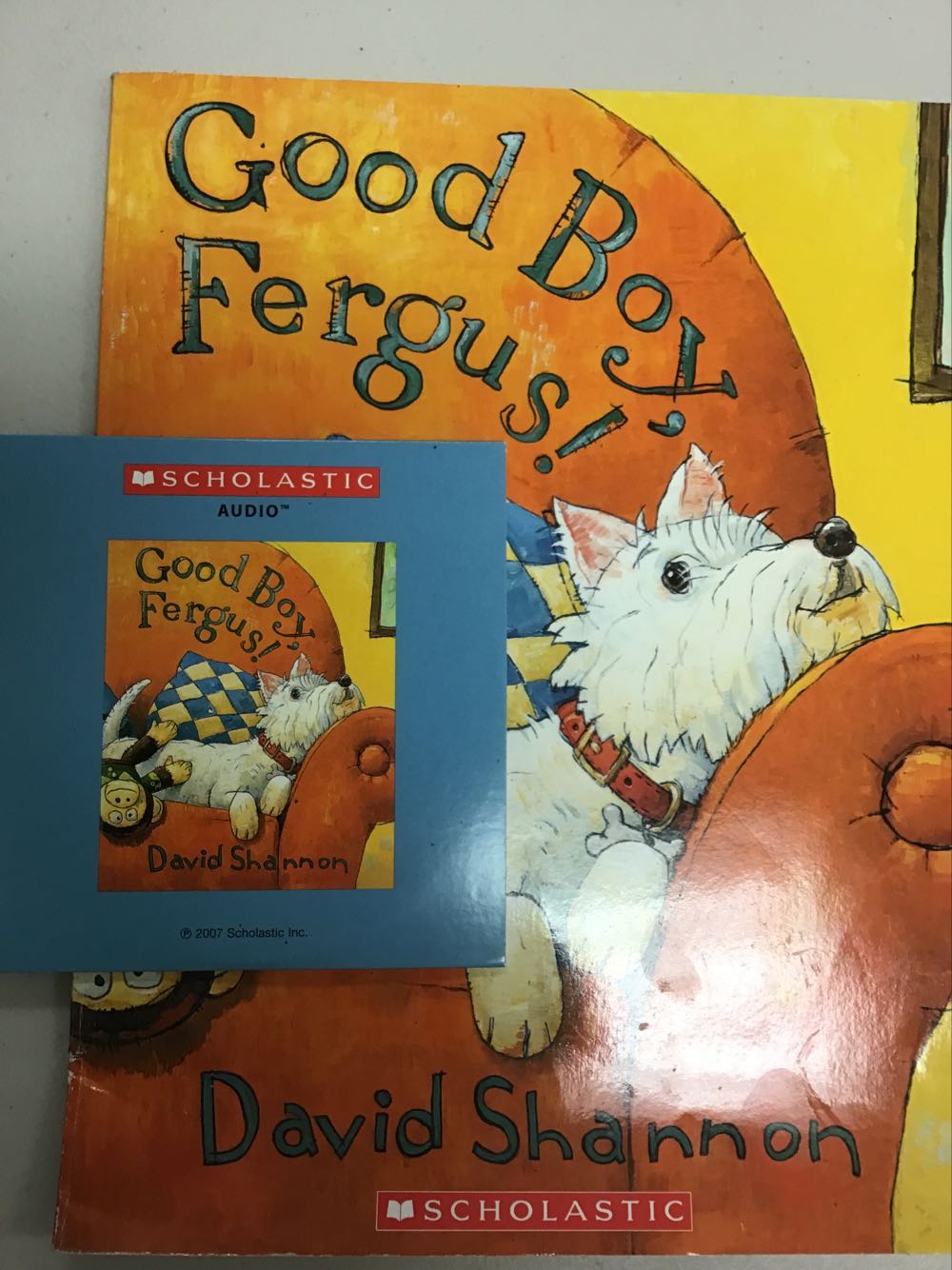Product: Good Boy Fergus  Book & Cd Software Media File