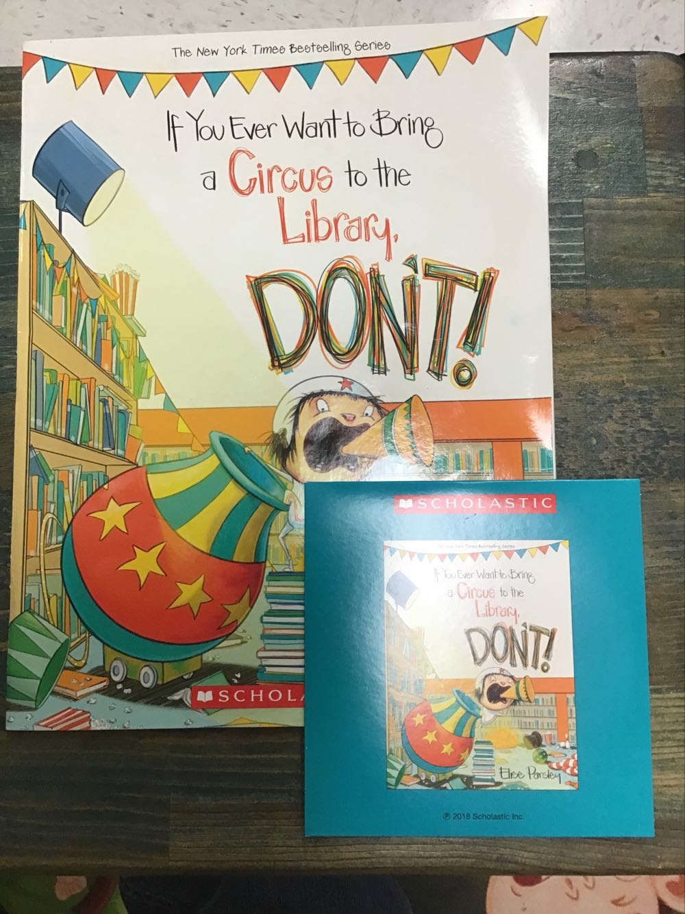 If You Ever Want To Bring A Circus To The Library, DON’T   Book & Audio